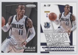 2014-15 Panini Prizm Monta Ellis #138