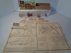 REVELL H-521:98 VINTAGE 1955 VAGÓN MEDICINAL CON CAJA, ¡¡¡DIRECCIONES!!!! - Imagen 1 de 24