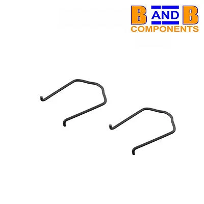 RADIATOR TOP BOTTOM WATER HOSE FLANGE RETAINING SPRING CLIP x 2 VW AUDI A1214 - Image 1 of 4