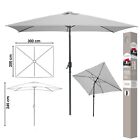 Garden Parasol Sun Shade Outdoor Patio Uv Proctection Beach Umbrella Tilt Canopy