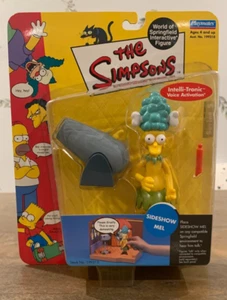 The Simpsons WOS Series 5 Sideshow Mel 2001 Playmates Figura Interattiva NUOVA - Foto 1 di 7