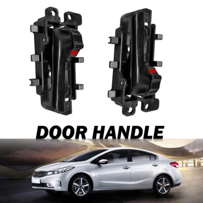 Inner Inside Interior Door Handle Left & Right Pair for 2010-2013 Kia Forte EJJ - Image 1 of 4