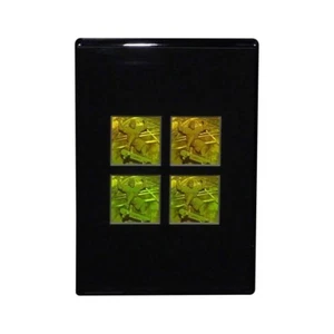 3D Skateboarder 4-up Hologram Picture DESK STAND, Photopolymer Type Film - Picture 1 of 7