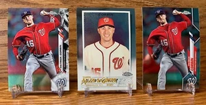 Patrick Corbin 2020 Topps Chrome Ben Baller + Ginter Chrome + Chrome LOT Nats - Bild 1 von 2