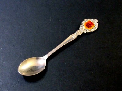 De colección D.A.I. Cuchara de recuerdo coleccionable Holanda plata coronado California Foto 1 de 4