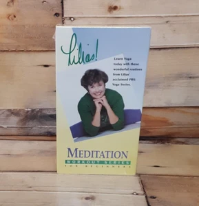 Lilas! Meditation VHS VCR Video Tape Sealed Exercise/Fitness - Imagen 1 de 5
