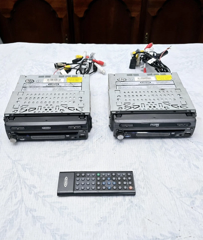 2 JENSEN VM9214 UV10 Car Tv Radio CD DVD Not Working Flip Out READ *SOLD AS IS* - Image 1 of 4