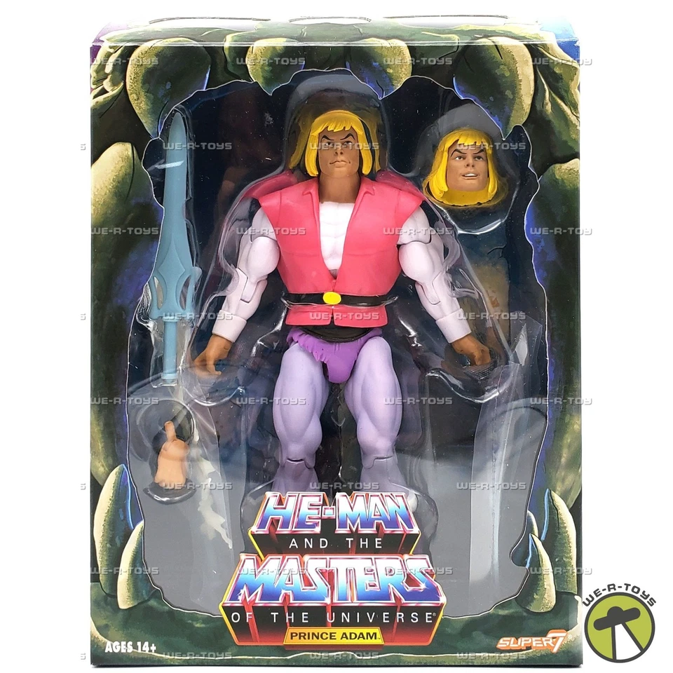 Super7 Masters of The Universe Filmation Classics 2 Grayskull MOTU Prince Adam C