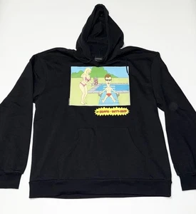 DUMBGOOD Beavis And Butthead Felpa con Cappuccio Pullover Taglia Large  - Foto 1 di 5