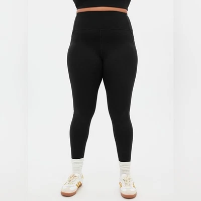 Girlfriend Collective Black Pocketed Compression Leggings 23.75" | XXXL | NWT - Image 1 of 4