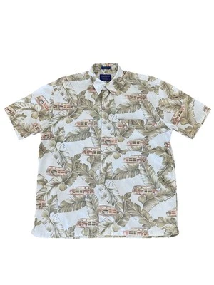 Pendelton Men’s Hawaiian Button Shirt Multicolor All Over Graphics Size M RARE - Image 1 of 4