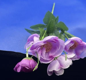 Jardín Floral Sin Maceta con Rosas Artificiales Lavanda (19546449148). - Imagen 1 de 11