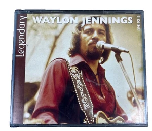 Waylon Jennings Legendary 3 Disc CD Set Sammlung Country Musik Hits - Bild 1 von 4