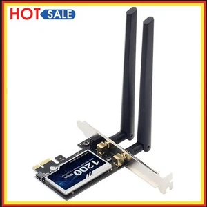 Drahtloser WLAN-Adapter 802.11ac WLAN-Karte für Microsoft Windows 7/8/10/11 Linu - Afbeelding 1 van 11