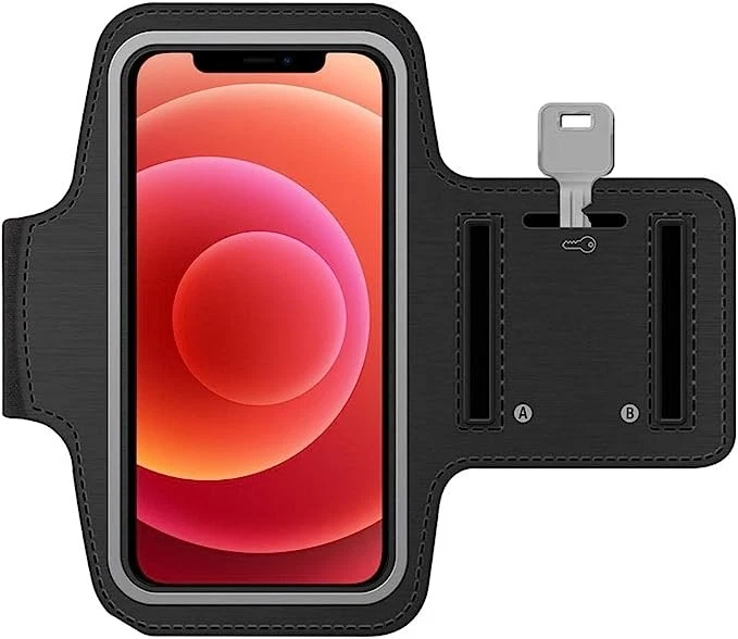 Sportband for iPhone 13 Pro / 13 Pro Max / iPhone 12 Pro/ 12 Pro Max/ 11 - Black - image 1 of 4