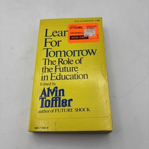 Learning for Tomorrow : The Role of the Future in Education by Alvin Toffler... - Picture 1 of 1