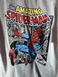 NWT Size Xl Adult Graphic Ts Spiderman - Picture 1 of 7