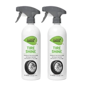 24 oz. Automotive Tire Shine, Eco-Friendly; VOC Free; Non-Toxic (2-pack) - Picture 1 of 9