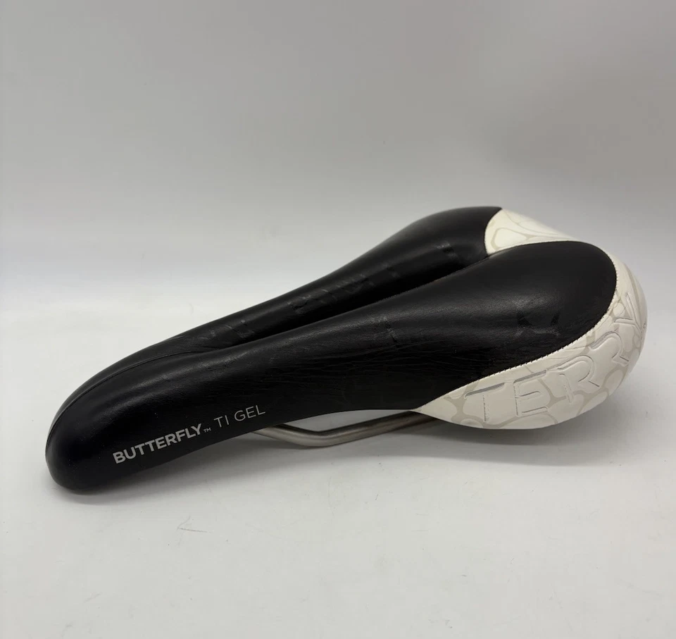 Asiento de sillín de bicicleta Terry deportivo Butterfly Ti para mujer, cómodo corte central Foto 1 de 4