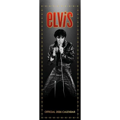 DANILO PROMOTIONS LTD 2026 Elvis Slim Calendar – Official Product – King of Rock And Roll