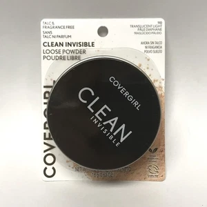 CoverGirl Clean polvere sciolta invisibile, 0,63 oz #110 luce traslucida | vegan - Foto 1 di 2