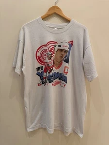 Camiseta De Colección 1992 Steve Yzerman Detroit Red Wings NHL XL EE. UU. - Imagen 1 de 5