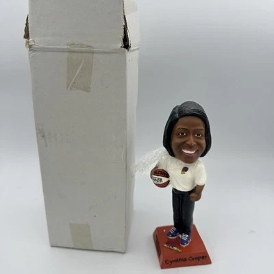 Rare Cynthia Cooper WNBA Phoenix Mercury Bobblehead NIB - Image 1 of 4