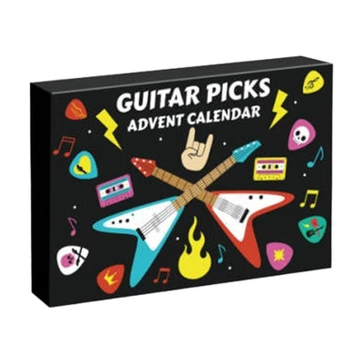  Guitar Picks Advent Calendars 2025, Guitar Player Christmas Countdown Calendar  - Image 1 of 4