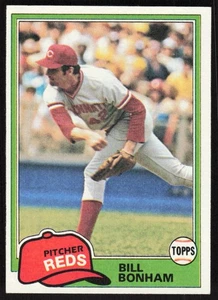 1981 Topps #712 Bill Bonham - Picture 1 of 2