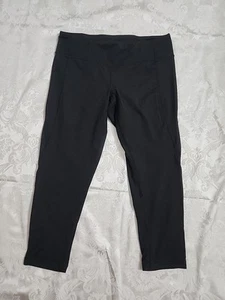 Zella Leggings Size Medium Women’s Capri Black - Picture 1 of 10