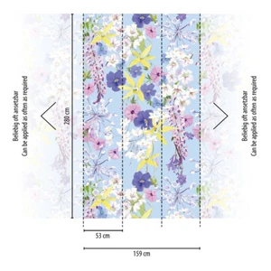 Livingwalls Vliestapete The Wall II Floral 391961 - Bild 1 von 1