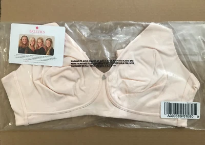 Sujetador Breezies Moderno Micro Sin Forro Soporte Sin Alambres Talla 42B Foto 1 de 4