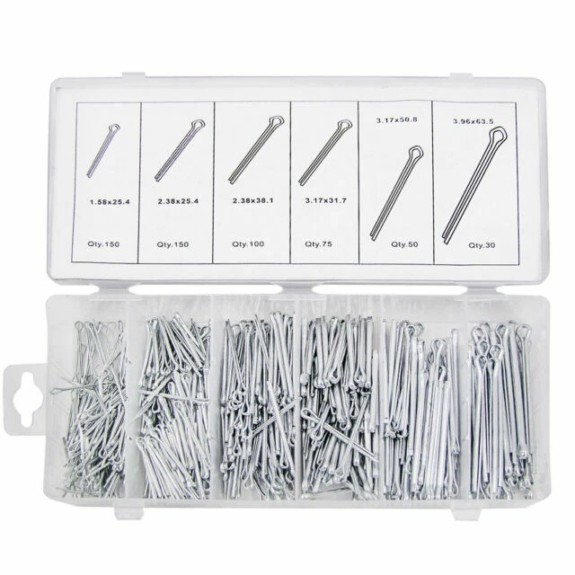 HFSR 555-piece Cotter Pin Assortment Kit