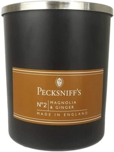 Pecksniff's Magnolia & Ginger Candle 5.9 Oz. With Metal Lid From England - Foto 1 di 3