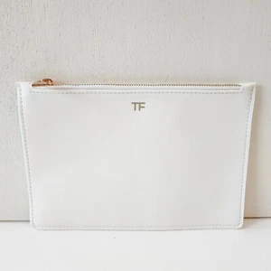 Tom Ford White Makeup Cosmetics Bag / Pouch / Case / Purse, Brand NEW!! - Picture 1 of 6