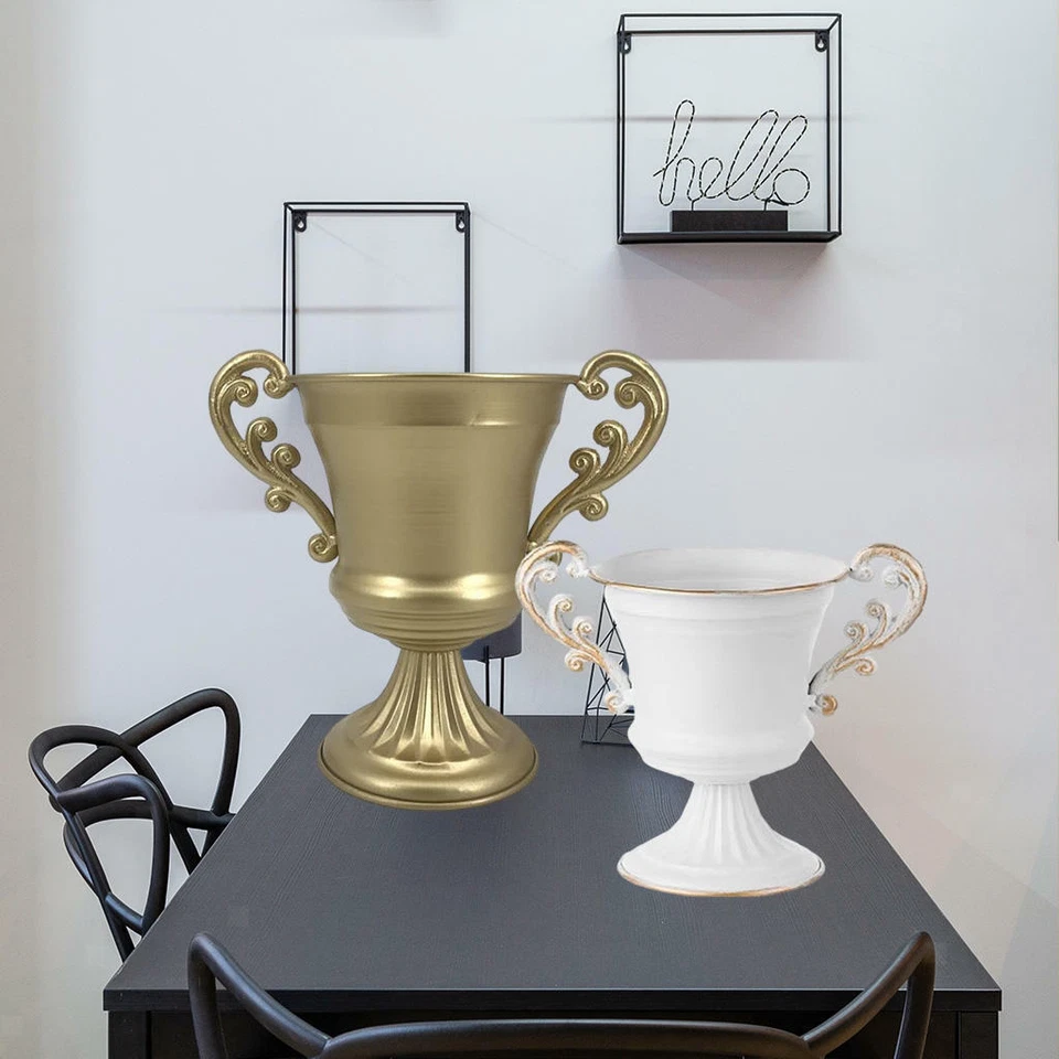 Elegante Vasen Metall Indoor Trockenblumen Pflanzgefäß für Trockenblumen Deko - Bild 1 von 1