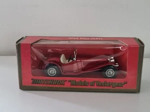 Matchbox Models Of Yesteryear Y-3 1934 Riley Mph , Boxed , Look - Picture 1 of 6