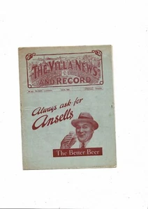 1933/34 Aston Villa v Blackburn Rovers & Sheffield United Football Programme - Picture 1 of 4