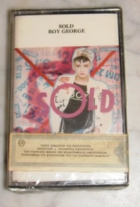 Boy George – Sold 1987 Rare Greek Edition Cassette Factory Sealed New - Picture 1 of 2