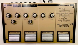 1984 IBANEZ UE305-ANALOG DELAY, CHORUS, COMPRESSOR MULTI-EFFECTS W/ORIGINAL BOX! - Picture 1 of 8