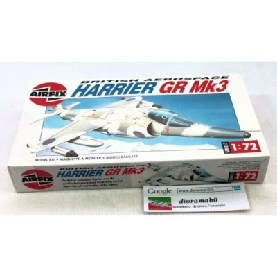 02072 AIRFIX - HARRIER GR MK3 1/72 DIORAMAH0 - Immagine 1 di 2