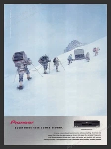 Pioneer DV-434 DVD Player Climbing Mountain 2000 Print Advertisement Ad - Picture 1 of 1