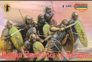 STRELETS MINIATURES 1/72 - M034 Roman Auxiliaries Advancing - ROMAN WARS - Picture 1 of 1