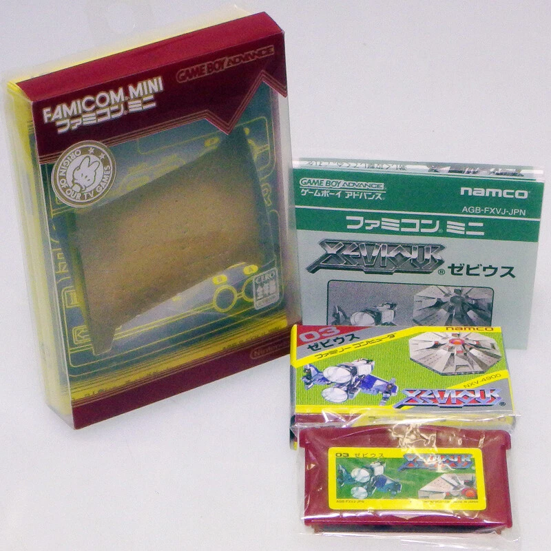 XEVIOUS Famicom Mini Nintendo Game Boy Advance Japan Import Shooting Complete - Image 1 of 1