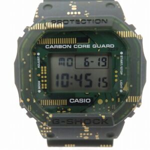 CASIO #19 circuit board motif DWE-5600CC-3JR digital watch black