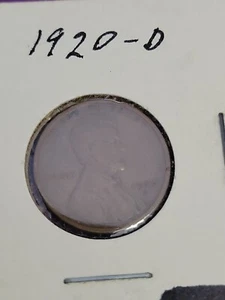Centavo Lincoln Wheat 1920-D Denver Mint cobre - Imagen 1 de 18