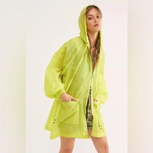 Free People | Damen leichter Oversized Callie Retro Poncho Gr. Medium - Bild 1 von 7