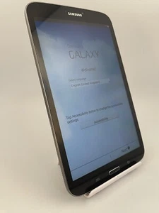 Samsung Galaxy Tab 3 8.0 SM-T310 Black Wi-Fi 16GB 5MP Android Tablet - Picture 1 of 13