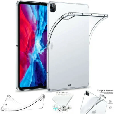 Clear Silicone Shockproof TPU Case For Apple iPad Pro 11 2022/2021/2020