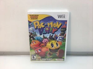 Pac-Man Party Nintendo Wii 2010 Brand New CIB Complete in Box Tears Rip - Picture 1 of 9